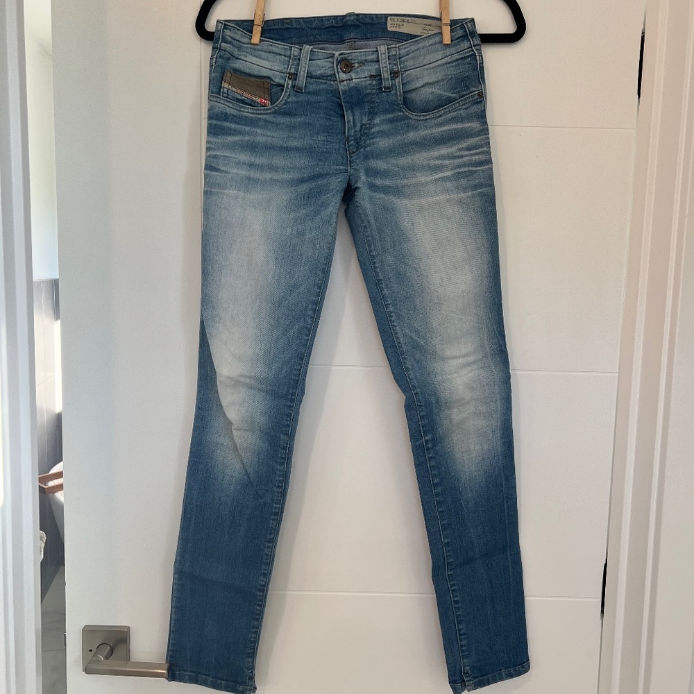 Womens 25 Diesel Grupee Jeans